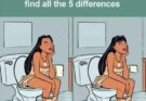 Test: Only a person with an IQ of 140 can find the 5 differences